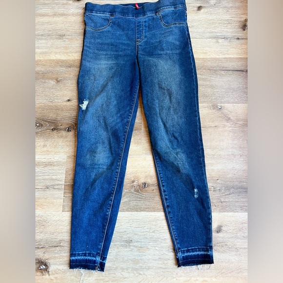 SPANX Denim - Spanx Distressed ankle‎ Jeggings Large